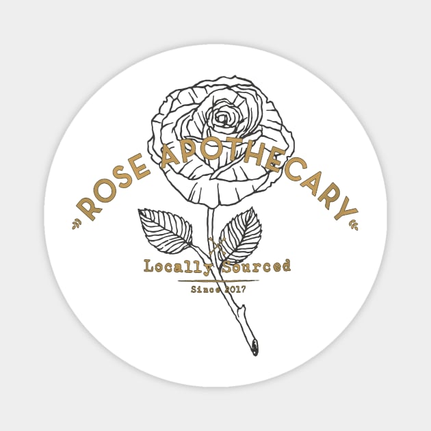 Rose Apothecary Logo Magnet by bennytrianggara